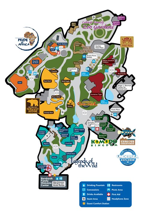 Zoo Map | Akron Zoo