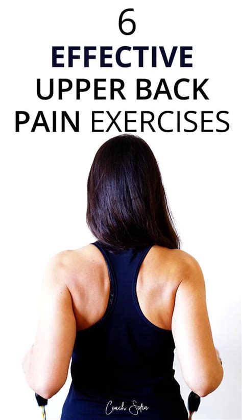 Upper Back Pain: 10 Best Exercises And Stretches (PDF Included) Coach ...