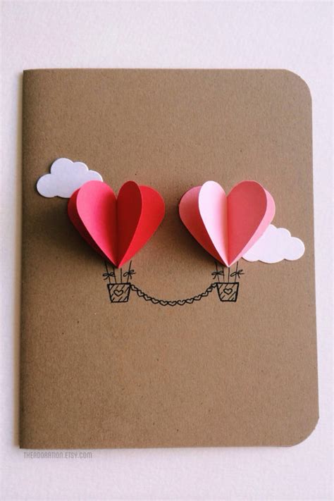 25+ Easy DIY Valentine's Day Cards | NoBiggie