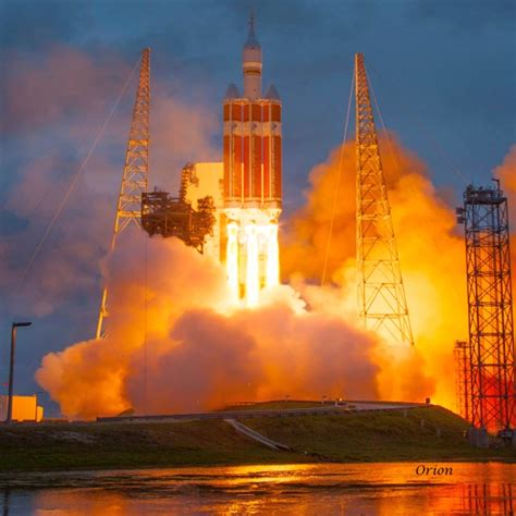 Orion Exploration Spacecraft Launch