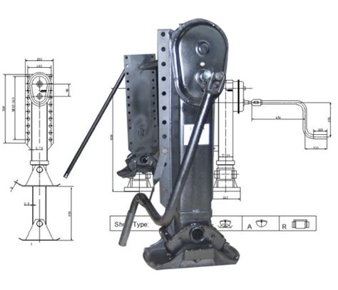 Replacement SAF HOLLAND Landing Gear – H.D. Semi-Trailer Tandem Landing ...