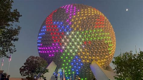 New Spaceship Earth Spectacle of Light Show Confirmed for EPCOT ...