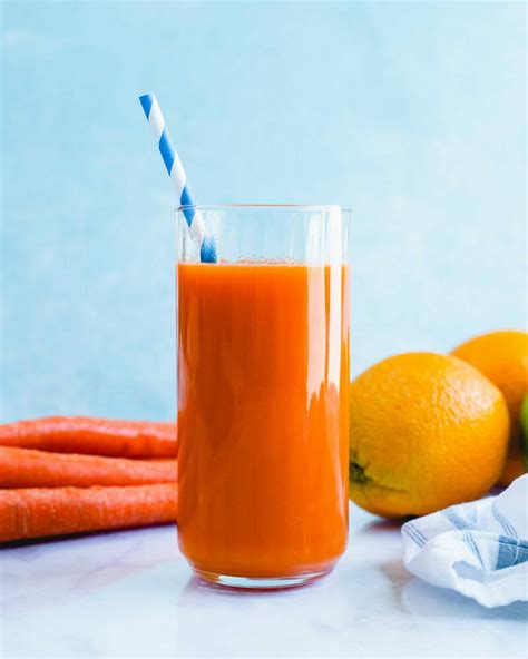 Carrot Juice (in a Blender!) – A Couple Cooks