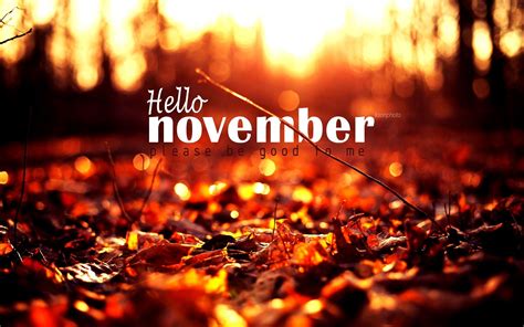 November Wallpaper Hd