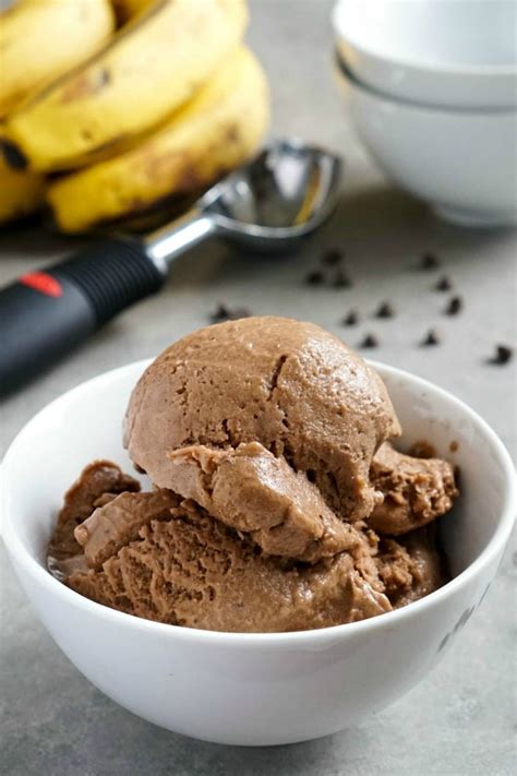 The Best Chocolate Banana Ice Cream - Easy Vegan Dessert Recipe