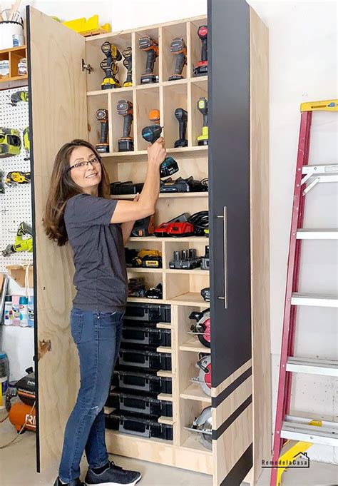 Garage Cabinet Garage Tool Cabinets : Garage Tool Storage And ...