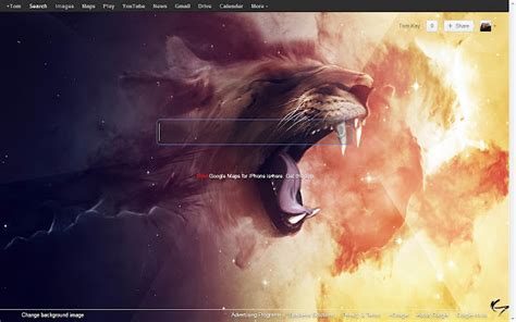 Custom Google™ Background chrome extension