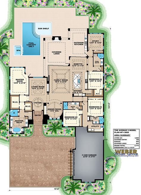 Modern House Floor Plans Single Story