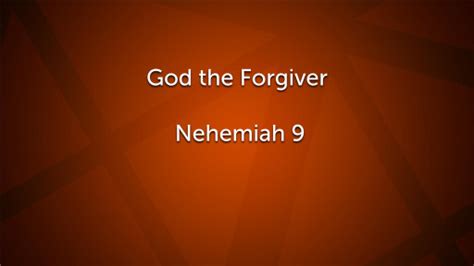 Nehemiah 9 - Logos Sermons