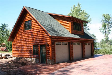 Wooden Craft & Design | Garage house plans, Garage loft, Log homes