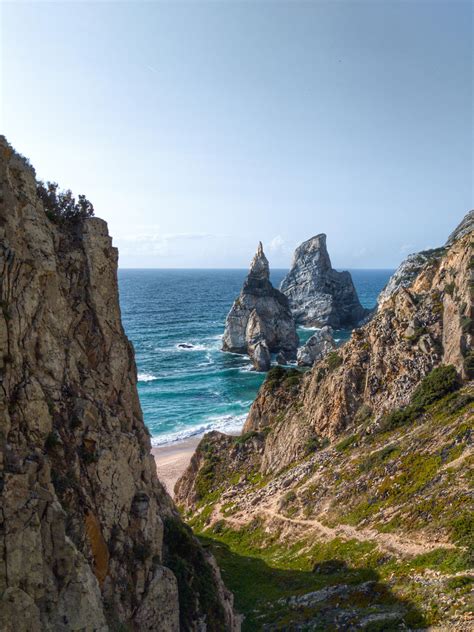 Ursa beach. Sintra-Cascais Natural Park. Portugal [OC] [3024x4032 ...