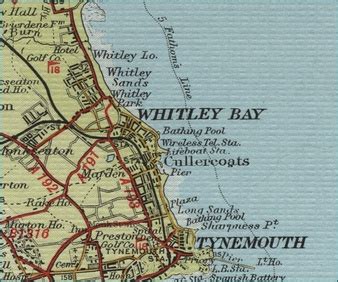 Whitley Bay Map