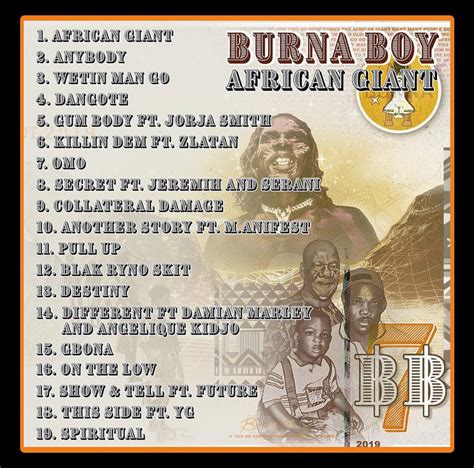 Burna Boy's African Giant Album Is A Great Body of Work