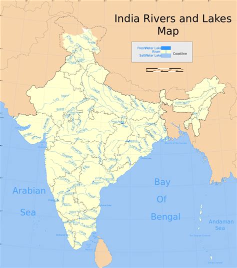 List of major rivers of India - Wikipedia