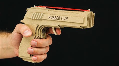 Simple Method - Amazing Rubber Band Gun - YouTube