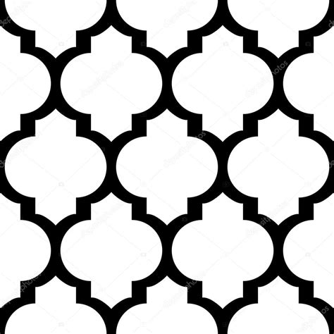 Traditional Arabic geometric patterns. Vector repeating patterns ...