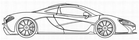 Mercedes McLaren P1 Coloring Page | Teacher Stuff | Pinterest ...