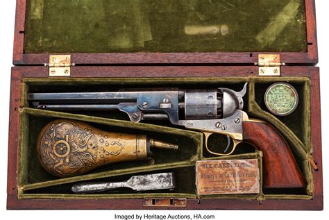 Cased Colt 1851 Navy Revolver. ... Handguns Single Action Revolver ...