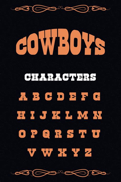 Cowboy Font Free - Master Bundles