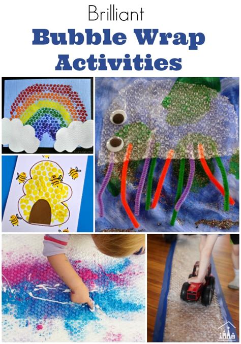 Brilliant Bubble Wrap Crafts for Kids - Crafty Kids at Home