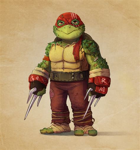 Raphael Ninja Turtle Art