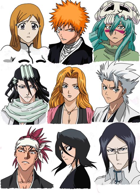 Bleach Characters by gaara240497 on DeviantArt