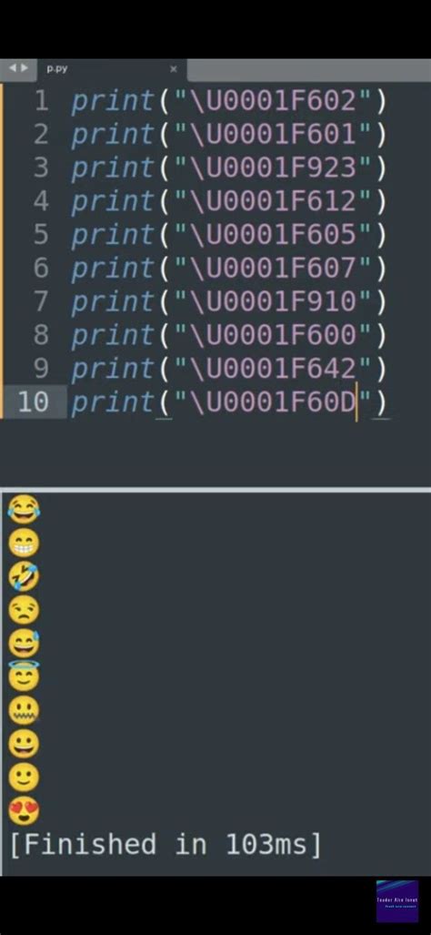 Print emojies using programming | Learn computer coding, Coding ...