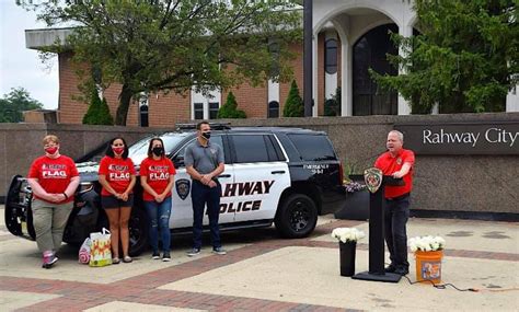 Renna Media | Rahway Police Department Thank FLAG of Rahway Member