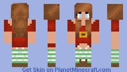 Santa girl!♥ Minecraft Skin