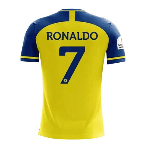 Cristiano Ronaldo Al-Nassr FC 2023 Club Soccer Jersey Size:M CR7 ...