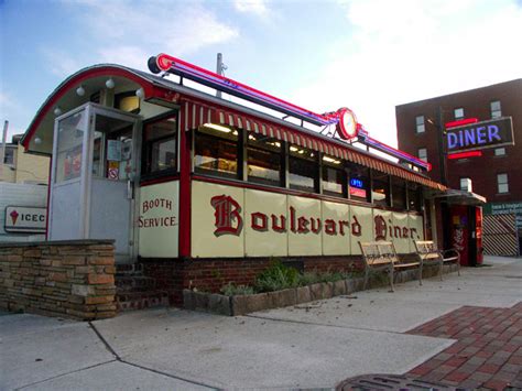 Boulevard Diner on Shrewsbury Street in Worcester