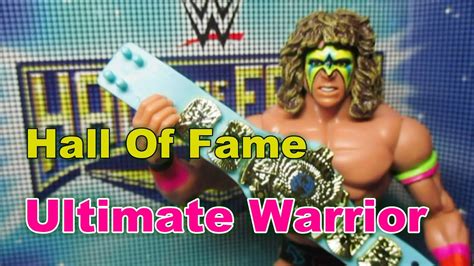 WWE Figure Ultimate Warrior Hall of Fame ELITE Review & Stopmotion ...