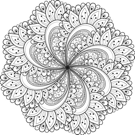 Mándalas para colorear, dibujos mandalas para imprimir