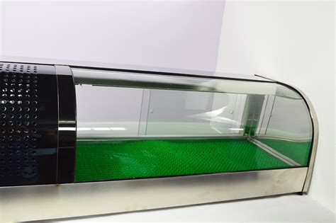 IntBuying 60" Refrigerated Sushi Display Case Stainless,Curved Type ...