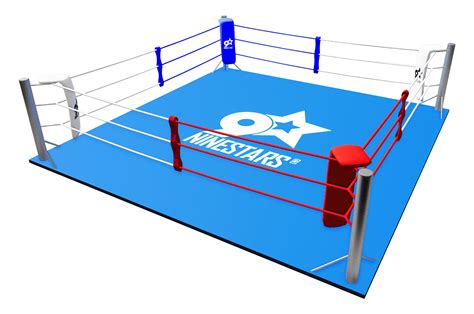 Boxing ring (customizable) - with full floor - DragonSports.eu