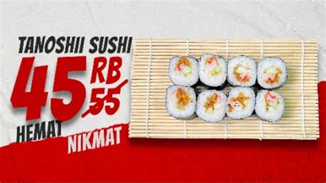 Tanoshii Sushi - Koja: Menu, Delivery, Promo | GrabFood ID