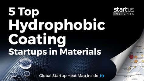 5 Top Hydrophobic Coating Startups Impacting The Materials Sector