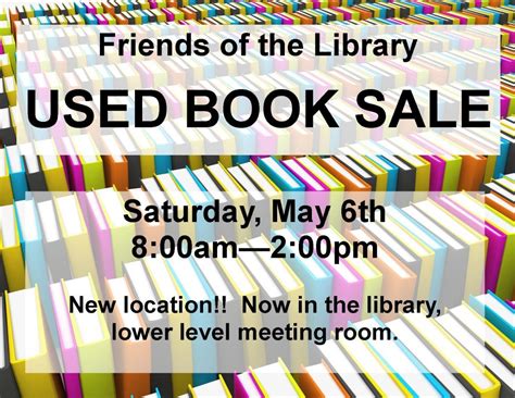 used book sale | Chatfield Public Library