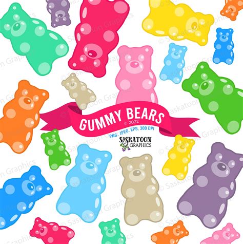 Gummy Bears Clip Art