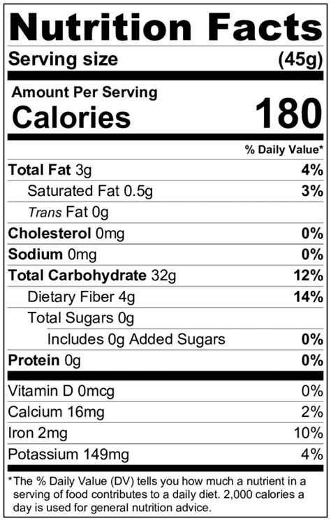 Quick Oats Nutrition Facts Cooked | Besto Blog