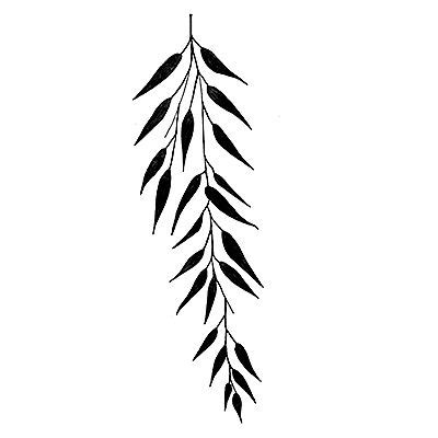 Willow Tree Silhouette at GetDrawings | Free download