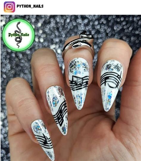 53 Musical Notes Nail Art Designs - Nerd About Town