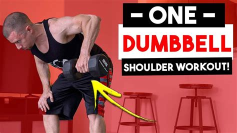 ONE Dumbbell Shoulder Workout for Men (Workouts with ONE Dumbbell ...