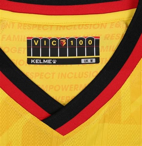 New Watford FC Kit 22/23 with Black Shorts | Vicarage Road 100th ...