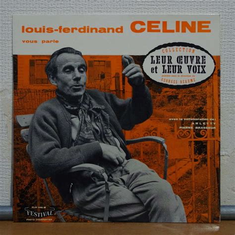 Ferdinand celine vous parle by Louis Ferdinand Céline, 10inch with ...