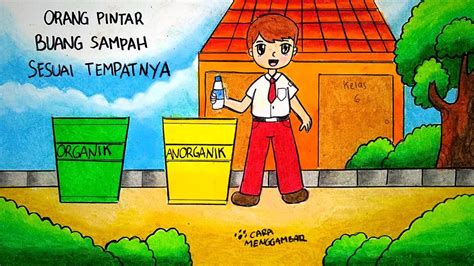 Gambar Kartun Orang Buang Sampah Pada Tempatnya - Ini 6 Manfaat ...