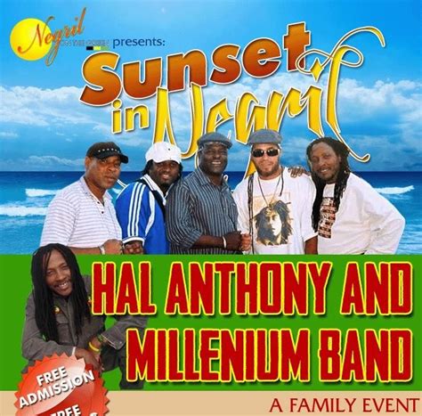 LIVE REGGAE BAND SUNDAY SEPT 22 >>>>> Hal Anthony & Millennium Band ...