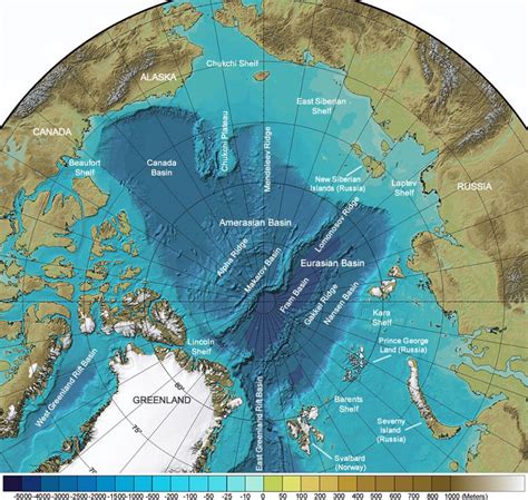 Seafloor Depth Map