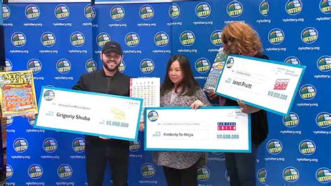 New York Lottery awards $26.6 million in prize checks to 3 big winners ...