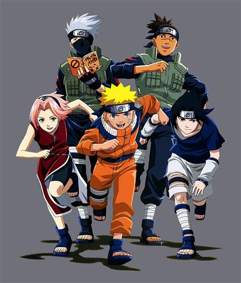 Naruto Uzumaki Team 7 Digital Art by Victoria Carroll - Pixels